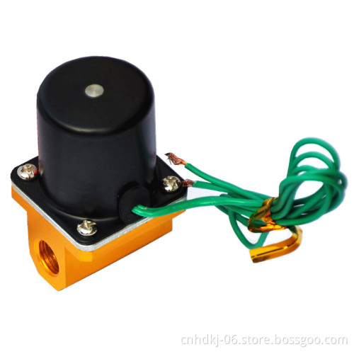Pneumatic gas faucet solenoid valve AC or DC 12v with CE guarantee